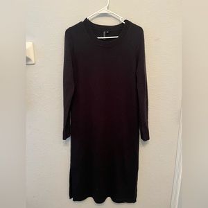 Long sweater dress